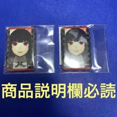 賭ケグルイ オンラインくじ D賞 スクエア 缶バッジ 蛇喰夢子 2個セット