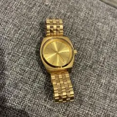 【希少】NIXON ゴールド アナログ腕時計