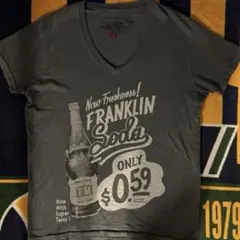 FRANKLIN Soda Vneck Tee S