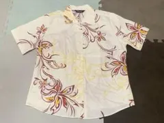 週末限定　かりゆしウェア　happiness 4Lサイズ L43