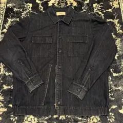 古着　MAISON FLANEUR デニムシャツ　デニムジャケット