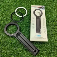 MagSafe対応 カラビナ付 三脚 アルミ合金 マグネット 新品 未使用
