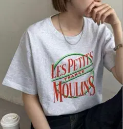 Discoat ネオプリントロゴTシャツ ユニセックス