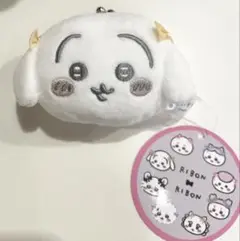 新品タグ付き☆ちいかわ☆ミニがまぐちポーチリボン☆うさぎ☆モモンガ☆ハチワレ