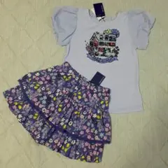 【新品】　アナスイミニ　キュロット　Tシャツ　①