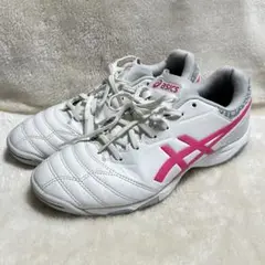 asics アシックス✨美品　フットサル　トレーニングシューズ　24センチ