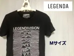 【LEGENDA】 メンズ半袖プリントTシャツ ストリート系 Mサイズ 送料無料