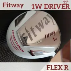フィットウェイドライバーゴルフクラブ初心者中古短尺シニアメンズレディースアルペン