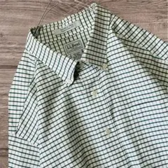【インポート古着】L.L.Bean 半袖シャツ 18-TALL チェック柄
