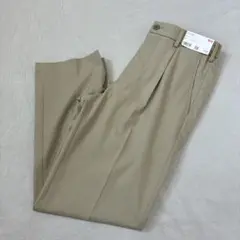 UNIQLO メンズ タックワイドパンツ