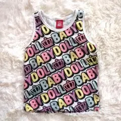 BABY DOLL ノースリーブタンクトップ 110