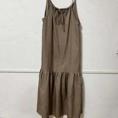 エレンカーレデュエ　ベージュ キャミソール　ワンピース F