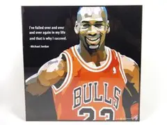 【新品 No 4】 ポップアートパネル マイケル ジョーダン NBA