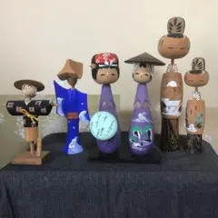 こけし 4組 セット お土産