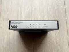 PoEハブ(5ポート) 手の平サイズの5ポート給電ハブ 型番：NSIE254