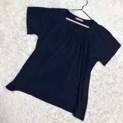 Apopia Match✨美品　半袖シャツ　ぼっちゃりサイズ　ネイビー　（5L）