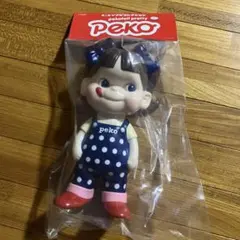 不二家ソフビコレクション ペコちゃん pekotail pretty 水玉 不二家ソフビコレクション ペコちゃん pekotail pretty 水玉