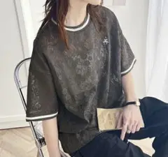 31日削除します　クラシカルエルフ クロシェ風 レース Tシャツ