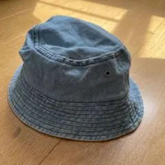 デニム風ハット　キッズ　23cm