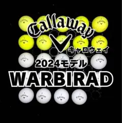 1※2024モデル キャロウェイ WARBIRD 他 ロストボール24球