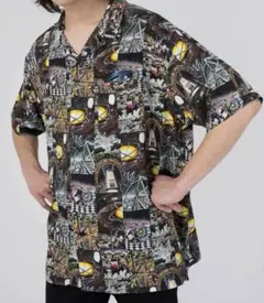 グラニフ 楳図かずお わたしは真悟 総柄シャツ M
