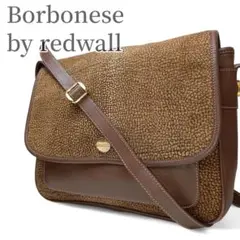 【美品】ボルボネーゼ Borbonese by redwall ショルダーバッグ