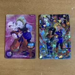 ドラゴンボールヒーローズ 人造人間18号 人造人間17号 UGM4-GCP2 ①