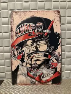 新品　Dr.スランプ　則巻 千兵衛　ブリキ看板