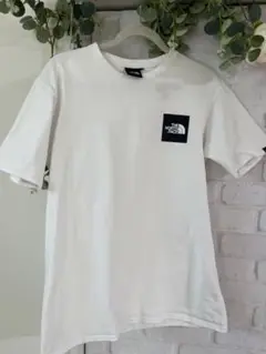 THE NORTH FACE ホワイトボックスロゴ Tシャツ L