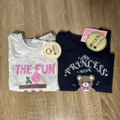 Tシャツ 2枚セット 綿100%