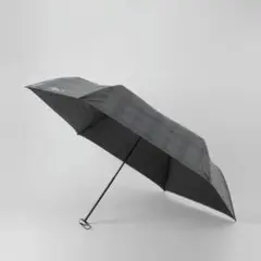 新品 ブルーレーベル 日傘 UVカット 折り畳み傘 クレストブリッジ タグ付 青 クーポン】クレストブリッジチェック折り畳み傘(505262658