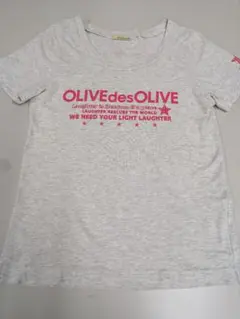 OLIVE des OLIVE 半袖Tシャツ グレー