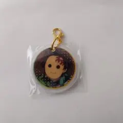 【新品】鬼滅の刃 コミカル顔チャーム　竈門炭治郎