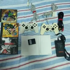PS2　本体　ホワイト　白　scph 77000