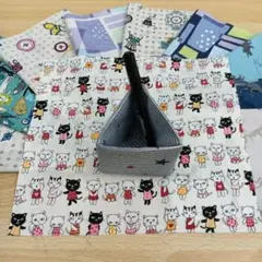 ★B132★ カットクロス/プリント生地/国産/25cm×25cm/10点