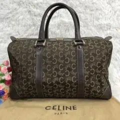 【セリーヌ】✨ミニボストン オールドセリーヌ Cマカダム 馬車柄 稀少