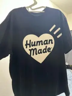 Human Made ハートロゴ Tシャツ Lサイズ ブラック