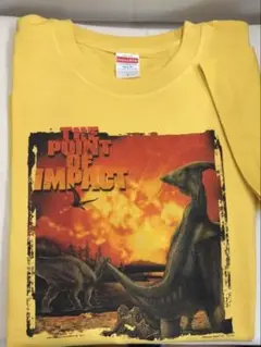 期間値下げ　THE POINT OF IMPACT 恐竜Tシャツ 男女兼用　L