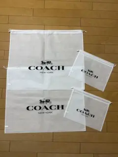 COACHショップ袋4点セット