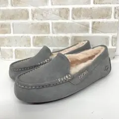 ① UGG ANSLEY スリッポン 9 26cm グレー
