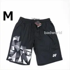 新品/M/ヨネックス/黒/最新海外モデル/ハーフパンツ/ショートパンツ/13