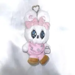エスターバニー ピンク デート ぬいぐるみキーホルダー