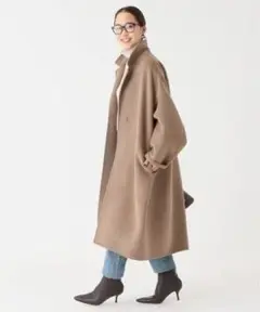 美品 MUSE de Deuxieme Classe ウールアンゴラリバーコート
