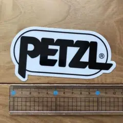 PETZL ステッカー ペツル クライミング ヘッドランプ シール bk