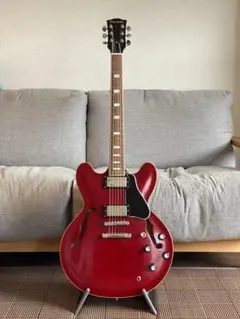 エドワーズ セミアコ E-SA-138 LTC 2009 中古　交換用ブリッジ付 edwards e-sa 138ltc セミアコ｜Yahoo!フリマ（旧PayPayフリマ）