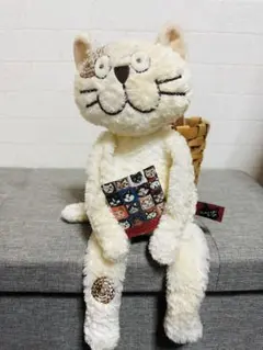 マンハッタナーズ　Ｍanhattaner's　くたくた猫　ぬいぐるみ　タグ付き