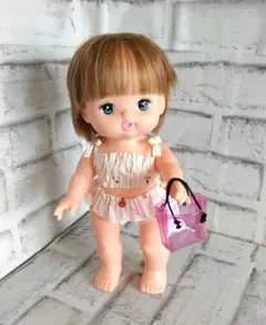 メルちゃん用水着　うさぎとさくらんぼ