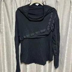 y073010 ポールスミス　Tシャツ　ブラック　デザイン　L