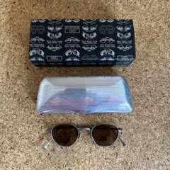 超美品 EYEVAN7285 163 801 アンティークシルバー EYEVAN 7285 アイヴァン 7285 / 163 / 801 - PUTER / メガネ