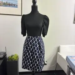 社交ダンス　トップス　黒　ストレッチ